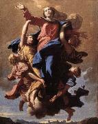 POUSSIN, Nicolas The Assumption of the Virgin china oil painting reproduction